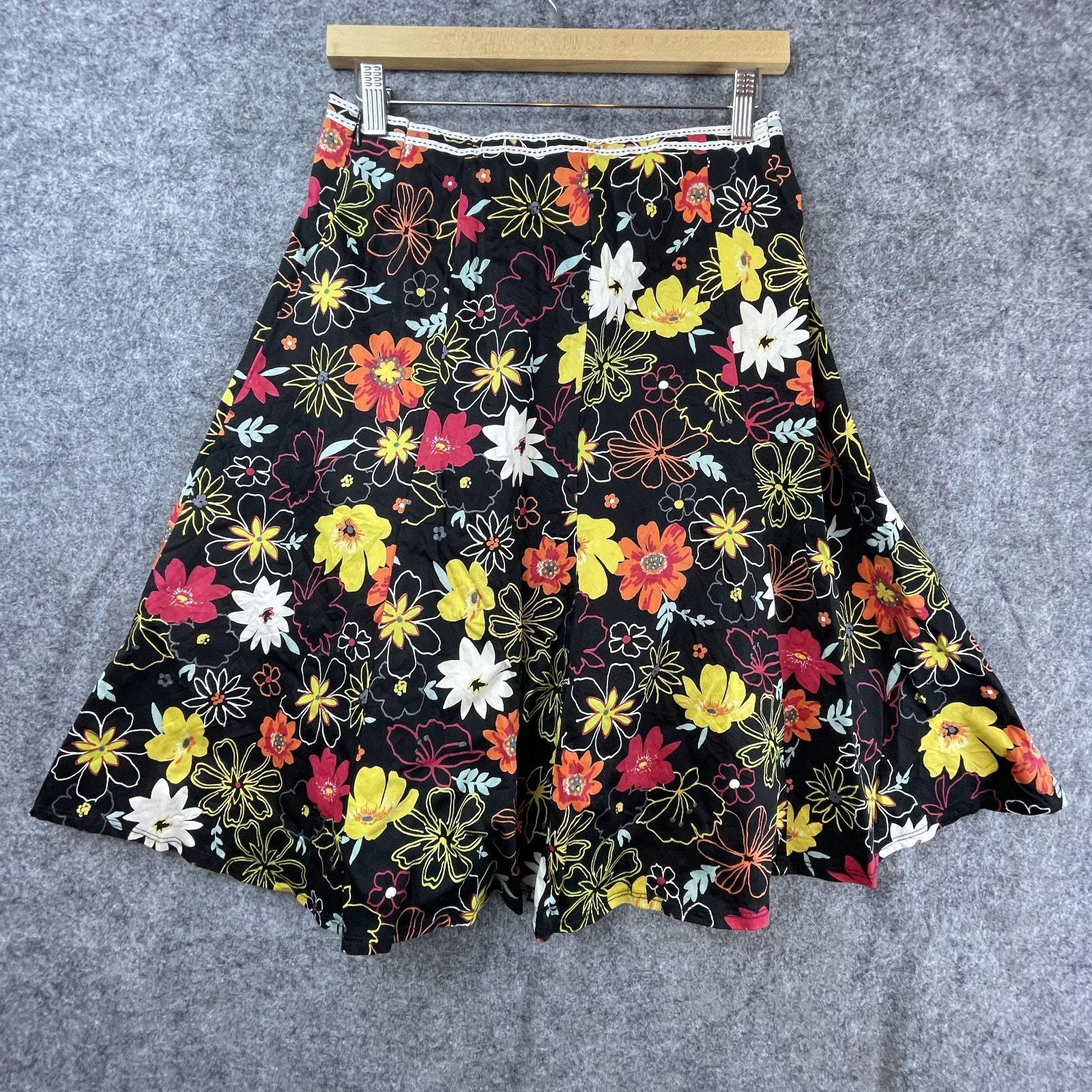 Vintage Lily Skirt Womens Medium Dark Hippie Y2k Indie Sleaze Festival 60s Mod — image 2 of 5